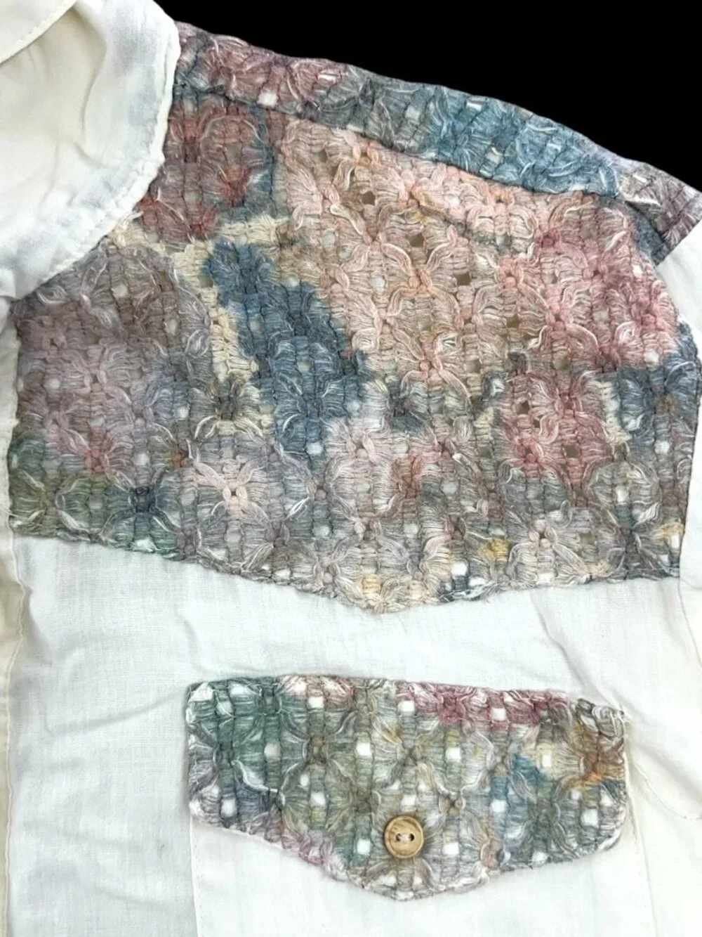 Vintage 90s Tap & Co. Western‎ Boho Button Up